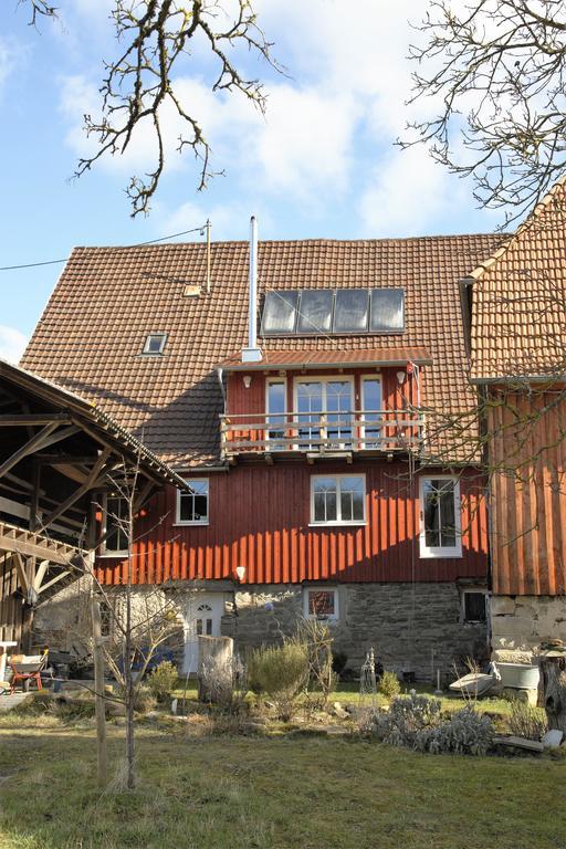 Gemuetliche Gaestezimmer In Einem Neu Sanierten Fachwerkhaus Sachsenheim Dış mekan fotoğraf